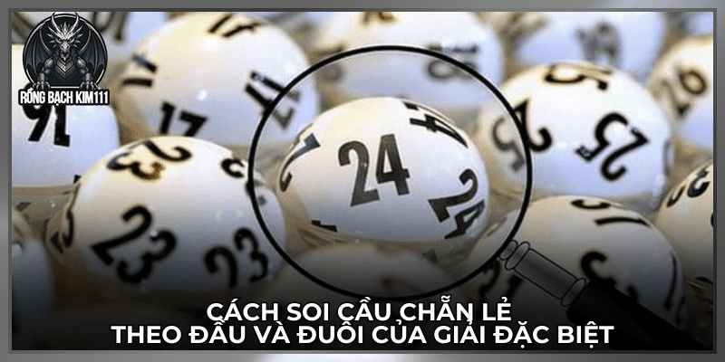 Cách soi cầu chẵn lẻ theo đầu và đuôi của giải đặc biệt