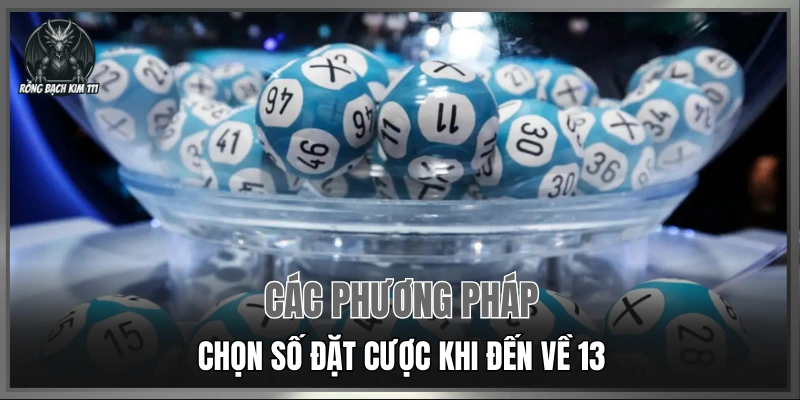 Các phương pháp chọn số đặt cược khi đến về 13