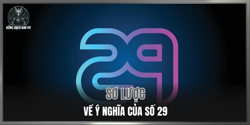 Sơ lược về ý nghĩa của số 29